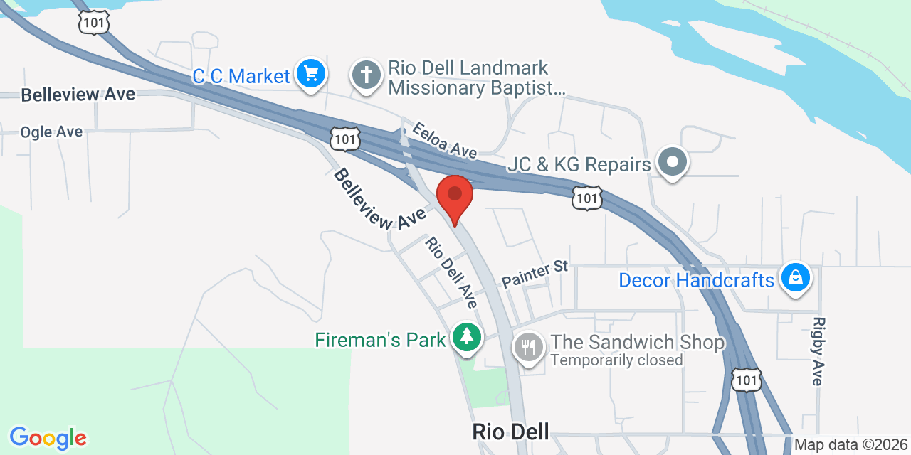 Map of 1255 Wildwood Avenue, Rio Dell, CA