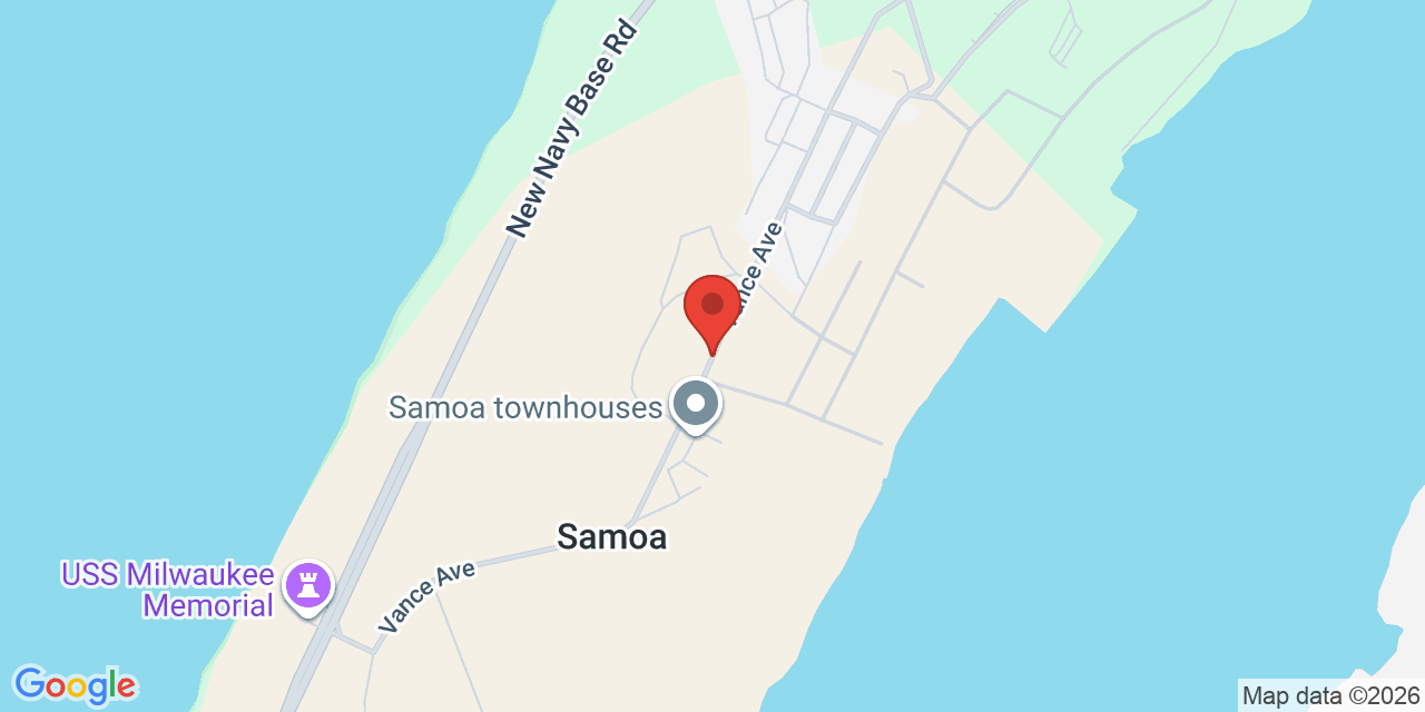 Map of Vance Avenue