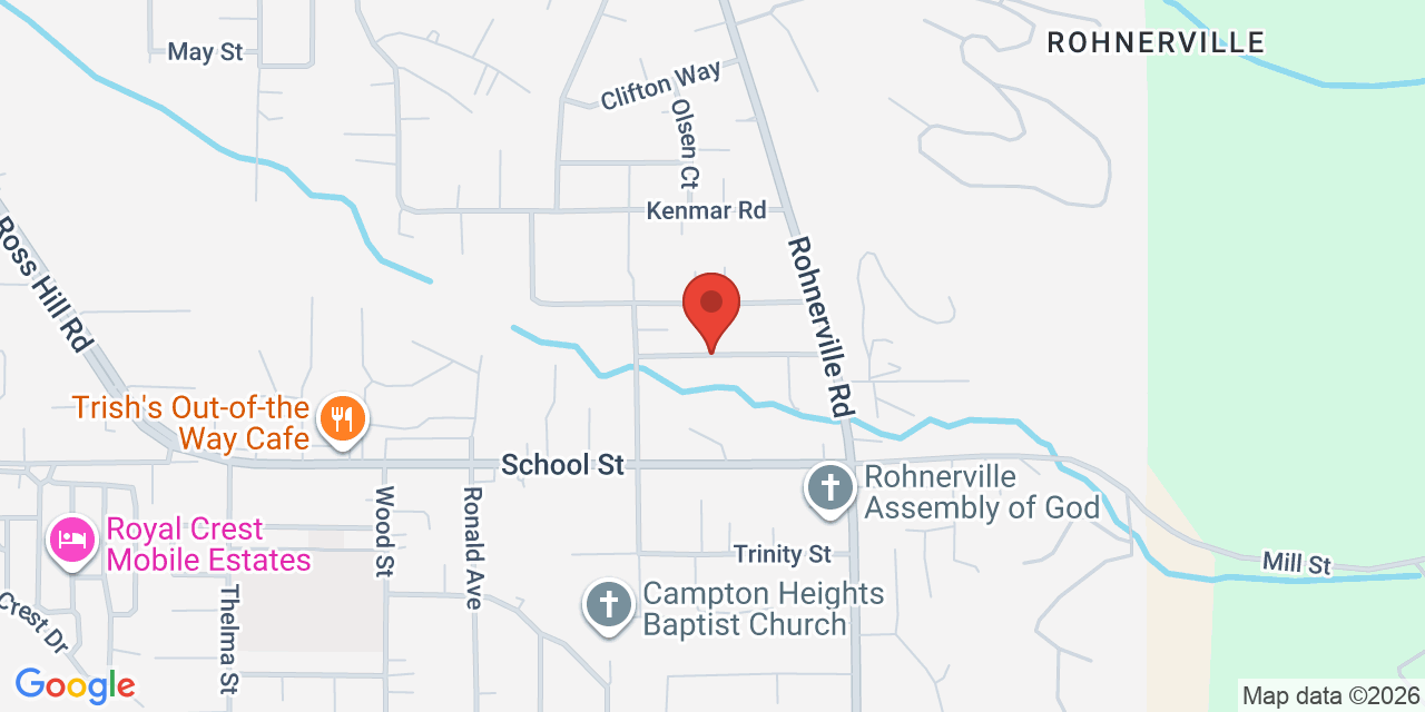 Map of Jordan Street, Fortuna, CA